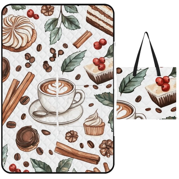 Bohemian Color Waterproof Picnic Blanket with Foldable Zipper, Suitable for Outdoor Use, Suitable for Travel, Camping, Beaches, Parks, Grasslands, Picnic Blanket Accessories