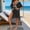 Swim-59Black, variant on Beach Cover ups for Women Boho Crochet Patchwork Caftan Dress Flutter Sleeve Flowy Asymmetrical Hem Chiffon Beachwear Vacation Resort Wear Cruise Beach to Boardwalk