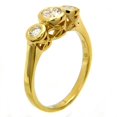 thumbnail image 4 of 14K Yellow Gold 1/2 cttw. Three-Stone Diamond Ring by Hollywood Hills Jewelers, 4 of 4