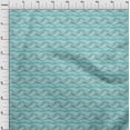 thumbnail image 4 of oneOone Silk Tabby Turquoise Green Fabric Abstract Stripe Diy Clothing Quilting Fabric Print Fabric By Yard 42 Inch Wide, 4 of 4