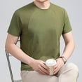 thumbnail image 6 of FRSASU Men's Athletic Short Sleeve T-Shirts Lightweight Breathable Running Gym Workout Tee Tops Green, 6 of 6