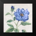 thumbnail image 2 of Nan 20x20 Black Modern Framed Museum Art Print Titled - Blue Grandiflora II, 2 of 5