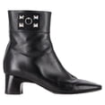 thumbnail image 1 of Pre-Owned Hermès Decouverte 50 Ankle Boots in Black Leather, 1 of 2
