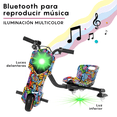 thumbnail image 4 of Triciclo Eléctrico Honey Whale MZ008 Multicolor, 4 of 6