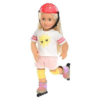 Universitet Specialisere Match Our Generation Rollerblade Outfit for 18" Dolls - Roll With It - Walmart.com