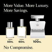 Eternal Fragrance HORIZON, Bright Citrus, Elegant Clean Eau de Parfum, Inspired by Imagination, Unisex Perfume, Cologne 3.4 oz (100ml) Spray