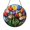 Acrylic 3.5 Inch, variant on Tulip Flower Window Suncatcher with Stained Glass Look, Fresh Botanical Accent for Living Areas