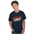 thumbnail image 3 of Christian Fearless in Christ Jesus Crewneck T Shirts Boy Girl Teen Brisco Brands M, 3 of 6