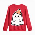thumbnail image 5 of Toddler Boys Halloween Shirt for 1t 2t Boys Halloween T-shirt Boys Ghost Kids Shirt Crewneck Long Sleeve Graphic Top Toddler to Youth Boys Clothes Size 1-2 Years, 5 of 9
