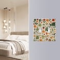 thumbnail image 4 of Yayeee Toggle Light Switch Wall Plate 2-Gang 4.56"x4.48" Decorative Outlet Cover, Leaves Pattern, 4 of 7