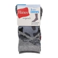thumbnail image 5 of Hanes Originals Boys' Crew Socks, 3-Pack, Sizes M-L, 5 of 6