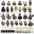 thumbnail image 3 of 26 Piezas de Figuras de la Tierra Media, Set de Aventura de Bloques de Construcción – Héroes vs. Criaturas Oscuras, Regalo Ideal para Coleccionistas y Niños, 3 of 10