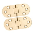 thumbnail image 1 of Brass Folding Flip Top Hinge Rustproof 180 Degree Flap Hinge Sewing Machine Table, 1 of 7