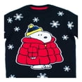 thumbnail image 4 of Suéter Navideño Peanuts Ugly Sweater Talla M Snoopy Unisex Manga Larga Negro, 4 of 4