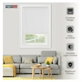 thumbnail image 5 of Cordless Window Blinds, Privacy & Light Filtering 1" Slats Vinyl Mini Blind, Anti-UV Window Treatment, Fits Windows 18" - 72", White, 31" (Width) x 72" (Length), 5 of 9