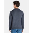 thumbnail image 5 of No Boundaries Confetti Knit Crewneck Sweater, Men’s and Big Men’s, Sizes XS-3XL, 5 of 5