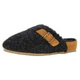 thumbnail image 2 of Acorn A21202BLKWS Women's Ela Recycled Berber Clog, Black, Small, 2 of 5