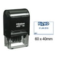 thumbnail image 1 of Printtoo Dater Stamp Self Inking With Filed By Text Office Stationery Date Rubber Stamp-Blue, 1 of 1