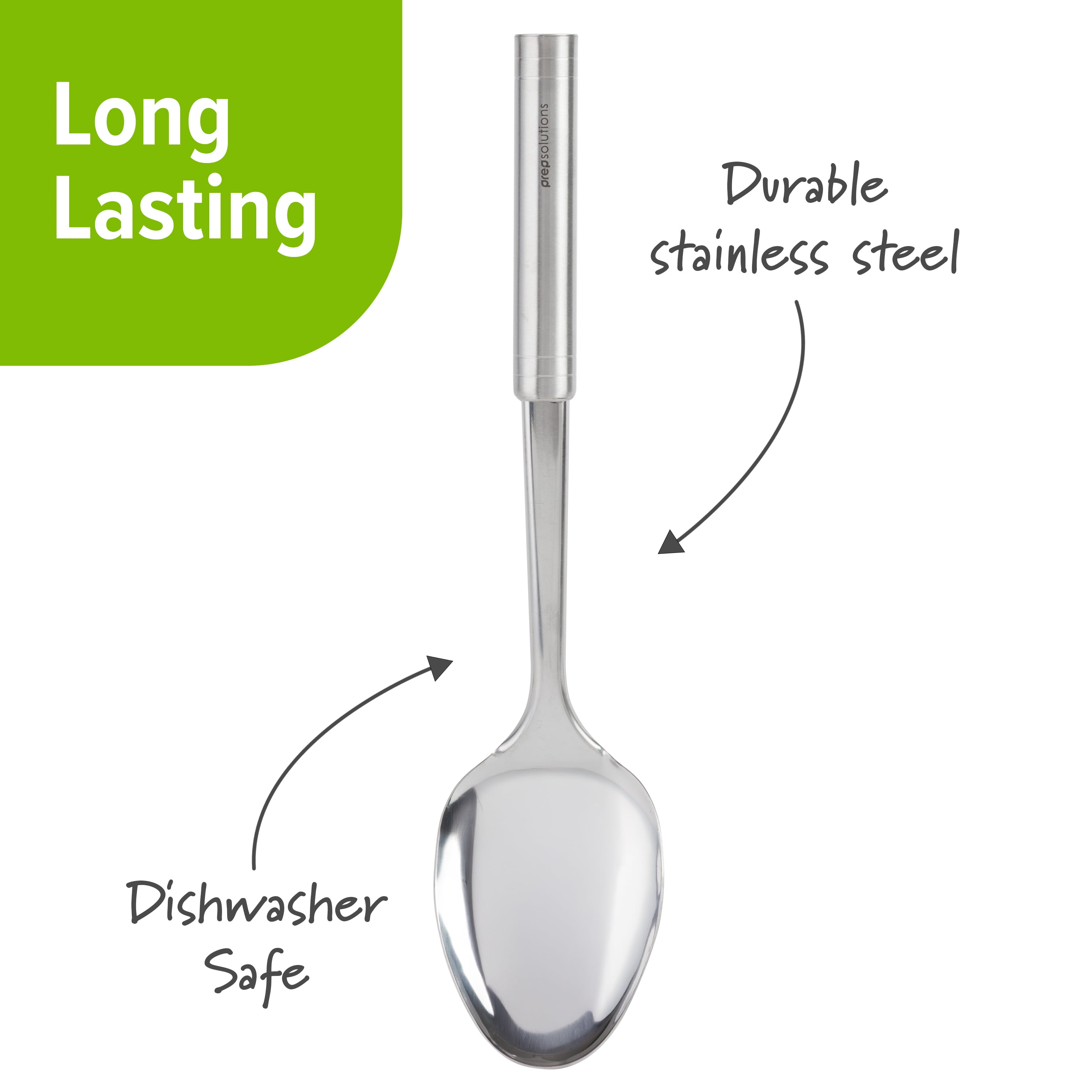 Prep Solutions Stainless Steel Serving Spoon