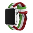 thumbnail image 1 of 42-44mm Apple Watch compatible con la banda de Iwatch, banda de repuesto de nailon tejido fino, 1 of 5