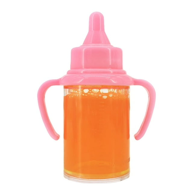 Biberon pour Poupées Bébé Ensemble Magique Lait Disparaissant Jouet de Jeu d'Imitation P7P0