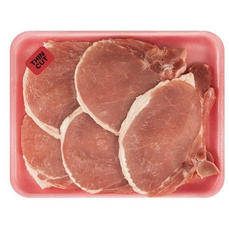Pork Loin Center Cut Thin Chops, 1.5 - 2 lbs