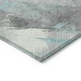 thumbnail image 4 of Addison Rugs Chantille Indoor/Outdoor Transitional Stripes Teal Washable Rectangle Rug, 10' x 14', 4 of 6