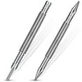 thumbnail image 1 of 2Pcs Spring Center Punch Hammerless Dual Head Nail Setter Spring Loaded High Carbon Steel Nail Punch Narrow Space Door Hinge Pin Remover Tool for Carpenter Woodworking, 1 of 9