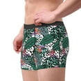 thumbnail image 3 of Wukai Tropical Leaves Print Men’s Underwear Breathable Boxer Briefs,&nbsp;Moisture Wicking & Breathable-X-Large, 3 of 7