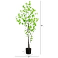 thumbnail image 6 of Nearly Natural Minimalist Enkianthus Artificial Potted Tree - 5', 6 of 6