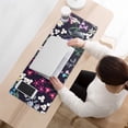 thumbnail image 3 of Exceptional Quality Big Desk Pad: XXL Extended Gaming Mouse Pad, Large Mouse Pad for Desk, Non-Slip Rubber Base, Perfect for Office, Gaming, Home - Weeds Design, 31.5 x 11.8 inches, 3 of 7