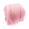 thumbnail image 1 of Needle ing Wool Materials soft and wool Fibre Yarn Roving for Art Needlework Pink 1, 1 of 5