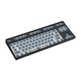 thumbnail image 1 of Teclado mecánico con cable perfke 87 teclas ABS retroiluminado Negro, 1 of 8