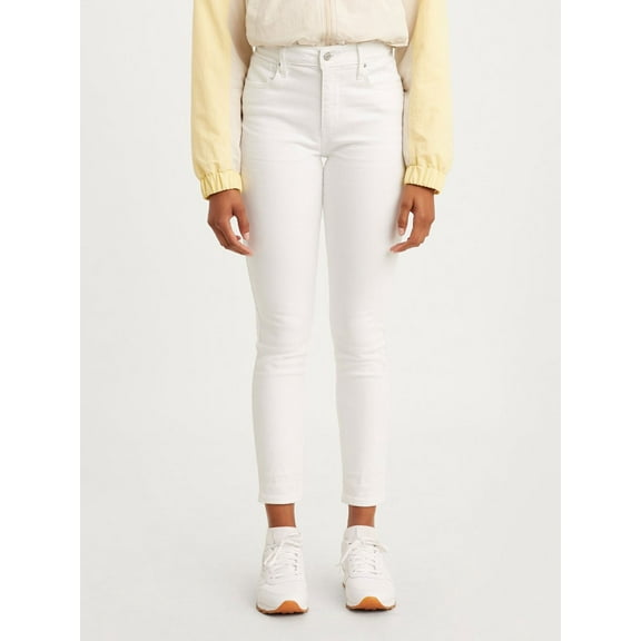 Levi's 721 Misses High Rise Skinny Jeans - Soft Clean White, Soft Clean White, 28X30