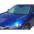 thumbnail image 2 of HeatShield, The Original Windshield Sun Shade, Custom-Fit for Honda Civic Coupe w/o Sensor 2016, 2017, 2018, Silver Series, 2 of 4