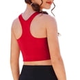 thumbnail image 4 of KyCheLot Girls Crew Neck Tank Tops Backless Solid Color Sleeveless Short Clothes Fitted Racerback Tank Tops, 4 of 7