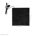 thumbnail image 2 of SHISUYAN Black Cloth Plant Heating Pad for Indoor Use with Temperature Control and USB Power Supply 7.5x11.5 Inches, 2 of 9