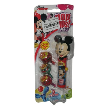 Disney Mickey Mouse Pop Ups Lollipop Case w/ Chupa Chups