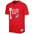 thumbnail image 2 of Men's Tommy Jeans Red Portland Trail Blazers Mel Varsity T-Shirt, 2 of 3
