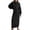 Black, variant on Women's Casual Winter Fall Dress Long Sleeve Solid Fashionable High Necked Pencil Skirt Set Dresses