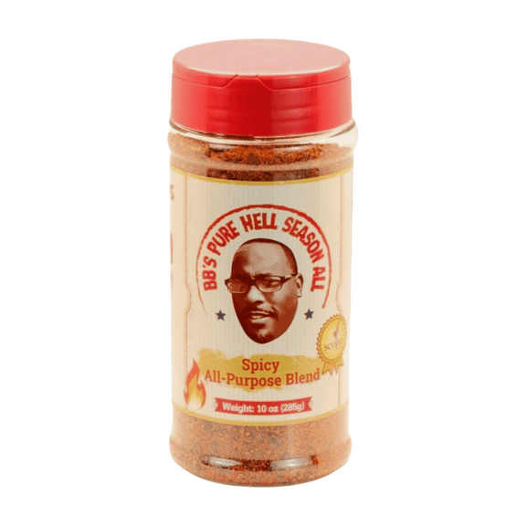 BB's Pure Hell Season All Spicy All-Purpose Blend 10 oz