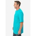 thumbnail image 3 of KingSize Men's Big & Tall Shrink-Less Lightweight Pocket Crewneck T-Shirt, 3 of 6