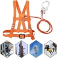 thumbnail image 3 of Safety Harness Kits,fall Arrest Safety Harness Aerial Work Fall Protection Harness(3m Big Buckle), 3 of 5