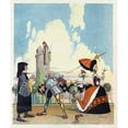 thumbnail image 3 of Gordon Ross 20x23 Black Modern Framed Museum Art Print Titled - As it was in 1400 (1910), 3 of 5
