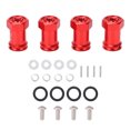 thumbnail image 1 of Adaptador de cubo hexagonal de rueda para TRAXXAS, 4 piezas Adaptador de extensión compensada de aluminio RC de 12 mm Adaptador de cubo hexagonal de rueda para coche RC Lograr más, 1 of 9