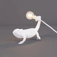 thumbnail image 2 of Lámpara de mesa camaleón, lámpara de pared para sala de estar, dormitorio, diseño nórdico, moderna resina, lámparas creativas de animales, 2 of 5