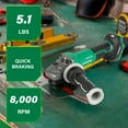 thumbnail image 2 of Metabo HPT 36V Angle Grinder Tool Only, 6-In, G3615DVFQ6, 2 of 15