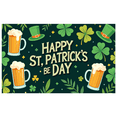 thumbnail image 3 of St Patricks Day Lucky Shamrock Clover Decoration Backdrop Display Banner for Irish Festival Party Supplies Photography Props Decor, 3 of 8