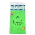 thumbnail image 7 of (4 Packs) Apple Green Premium Round Heavy-Duty Plastic Table Covers ( Reusable), 7 of 7