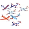 thumbnail image 5 of Balsa Wood and Styrofoam Airplane Toys Set | Wooden Airplane Kits | 2 Rubberband Powered Propellor Planes, 2 Balsa Wood Glider Planes, and 6 Foam Model Toy Airplane Kits | Classic Toys for Children, 5 of 7